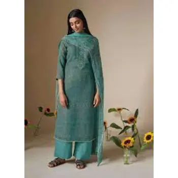 Ganga Pashmina Winter Woolen Salwar Suit Material for Ladies